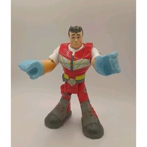 Rescue Hero's ~ Reed Vital 6" Action Figure ~ Mattel